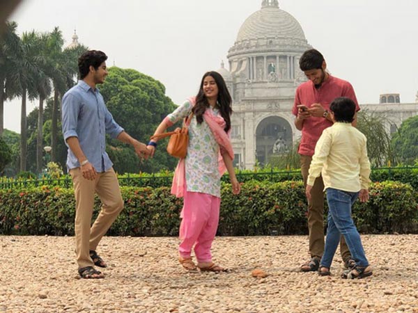 Dhadak Shoot Near Victoria Memorial