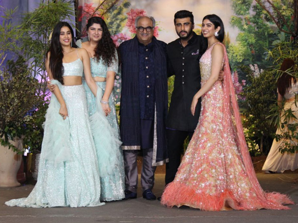 Boney Kapoor Joins His Kids Boney Kapoor Joins His Kids