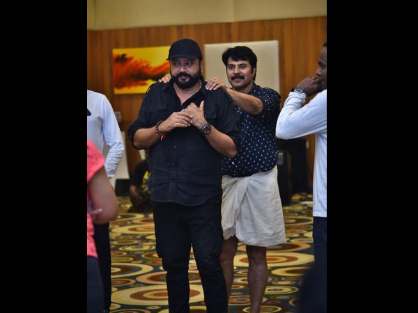 Mammootty & The Team