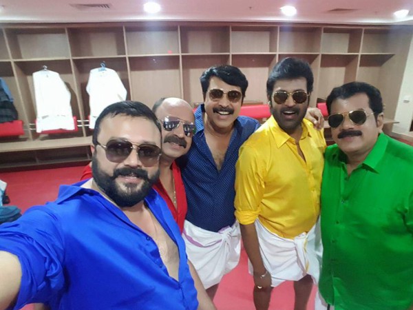 Mammootty & The Team