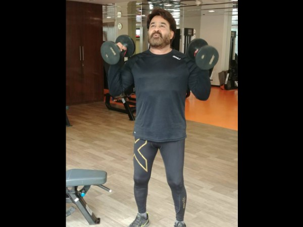 Mohanlal Joins The Fitness Challenge & Shares A Cracker Of A Picture! Mohanlal Joins The Fitness Challenge & Shares A Cracker Of A Picture!