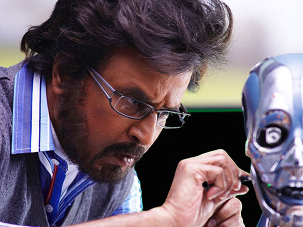 Rajini in Enthiran Rajini in Enthiran