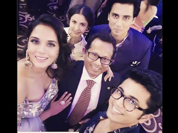 Richa Chadha Wishes Shiv & Ameira Richa Chadha Wishes Shiv & Ameira