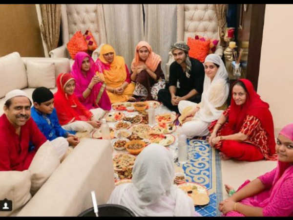 Shoaib, Dipika & Family Celebrating Ramadan