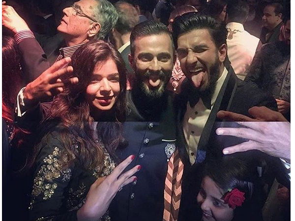 Ranveer Had A Gala Time At Sonam's Wedding