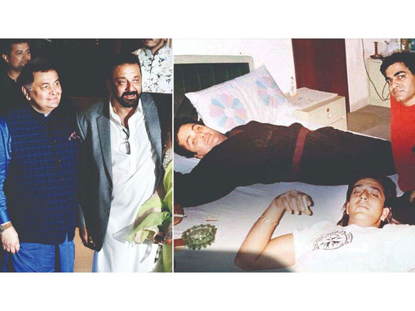 Here's How Sanjay Dutt Surprised Ranbir With 'Harley Davidson' 