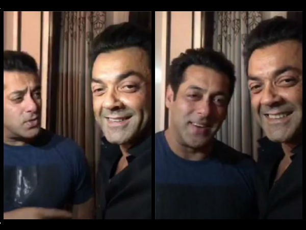 Salman's Warm Gesture