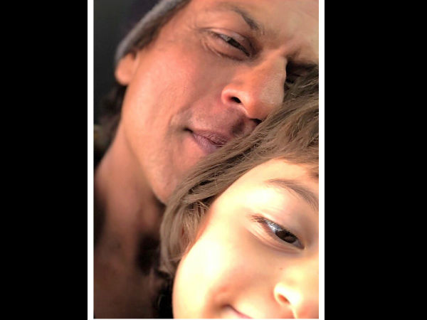 Shahrukh Khan With His Son AbRam