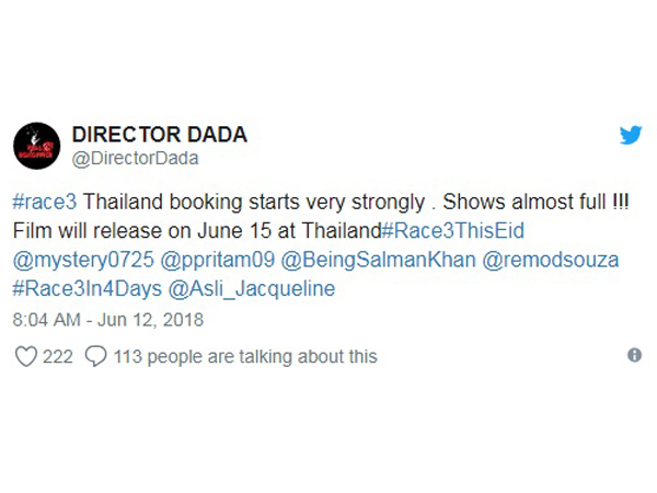 Thailand Theatres Almost Full