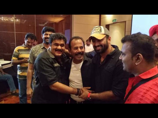 Unni Mukundan At Major Ravi's Function