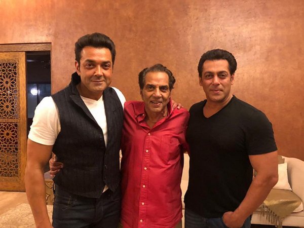 Salman On Dharmendra 