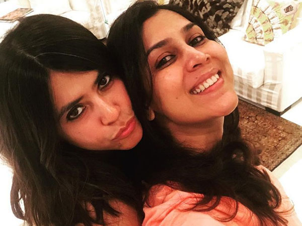 Ekta & Sakshi Pout