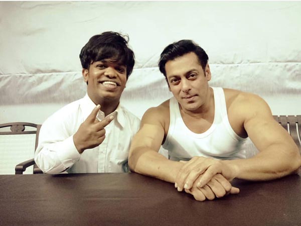 Salman Khan With A Petite Man