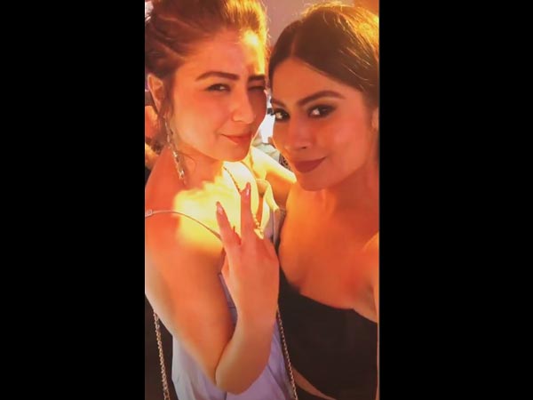 Krishna Mukherjee & Aditi Bhatia Having Fun Krishna Mukherjee & Aditi Bhatia Having Fun