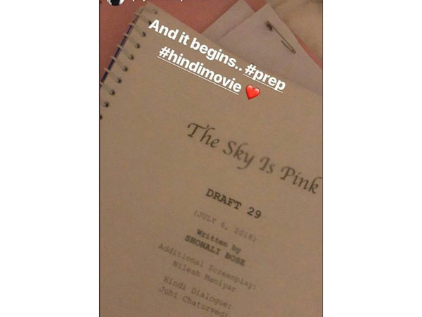 PeeCee Has Already Began The Prep For The Movie