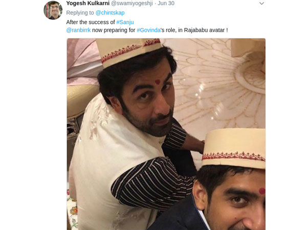 After Sanjay Dutt Biopic, It's Govinda Biopic!