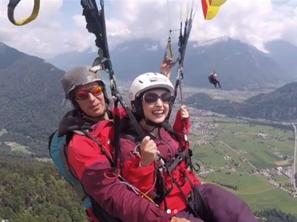 When They Flew Between The Swiss Mountains When They Flew Between The Swiss Mountains