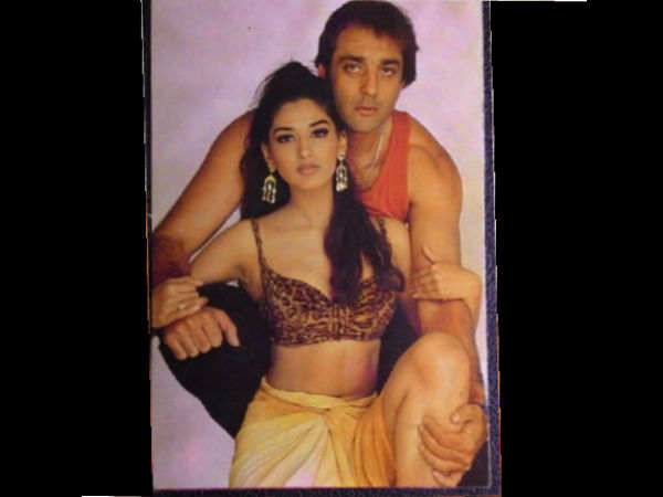 Sonali Bendre With Sanjay Dutt 