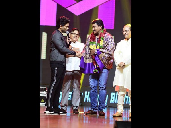 Allu Aravind And Allu Arjun Make Their Presence