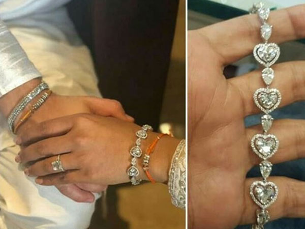 Priyanka Chopra Nick Jonas Engagement Jewellery