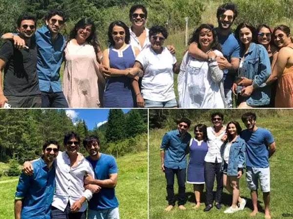 Chilling Together During The Brahmastra Shoot Chilling Together During The Brahmastra Shoot