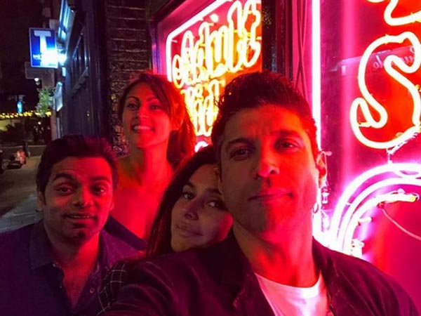 Farhan Akhtar & Shibani Dandekar Holidayed In London