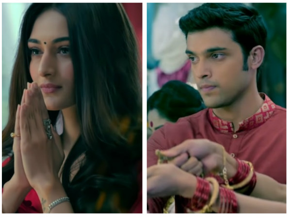 Parth & Erica As Anurag & Prerna