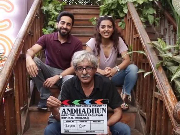 First Time Working With Director Sriram Raghavan First Time Working With Director Sriram Raghavan