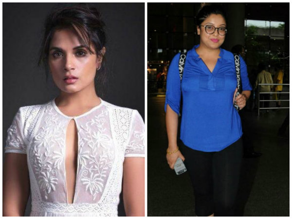Richa Chadha Supports Tanushree Dutta's Claims, Says It Hurts! Richa Chadha Supports Tanushree Dutta's Claims, Says It Hurts!