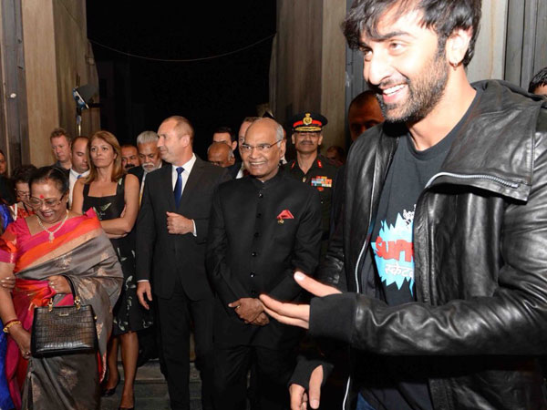 The Joy On Ranbir's Face The Joy On Ranbir's Face