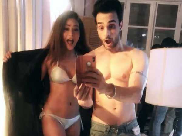 Sara & Angad In A Music Video