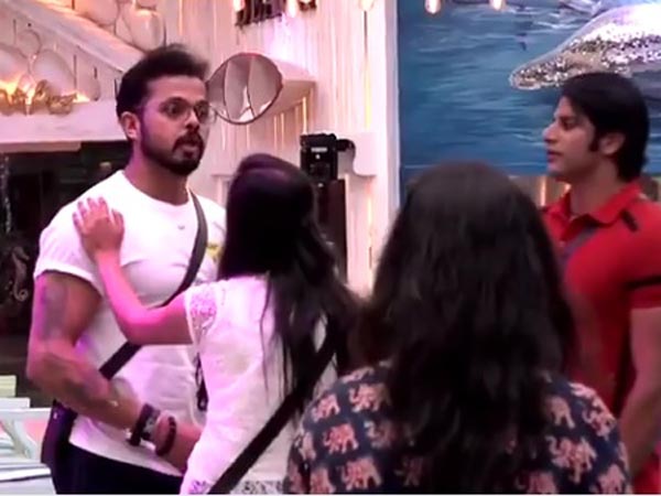 Somi & Saba Upset With Sreesanth Somi & Saba Upset With Sreesanth
