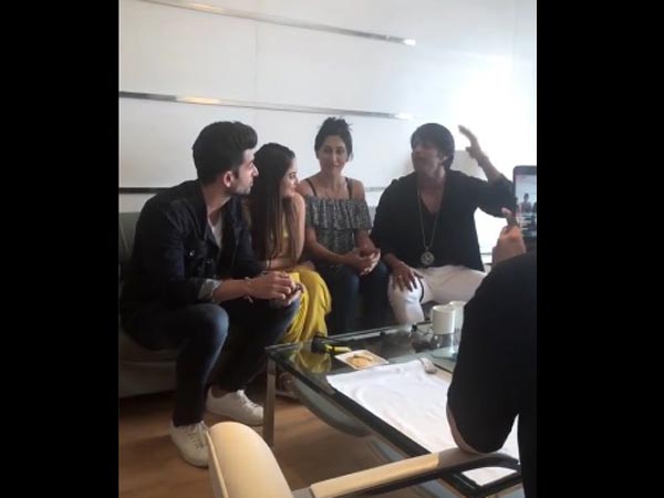Teejay & Other Actors Promoting Kasautii Teejay & Other Actors Promoting Kasautii