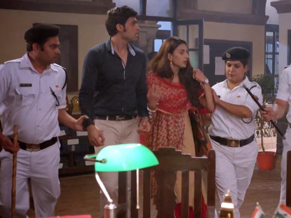 Anurag & Prerna End Up In Jail 