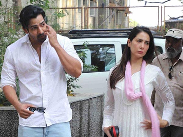 Harshvardhan Rane With Kim Sharma Harshvardhan Rane With Kim Sharma