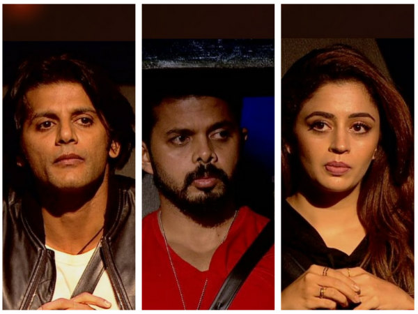 Sreesanth, Neha & Karanvir