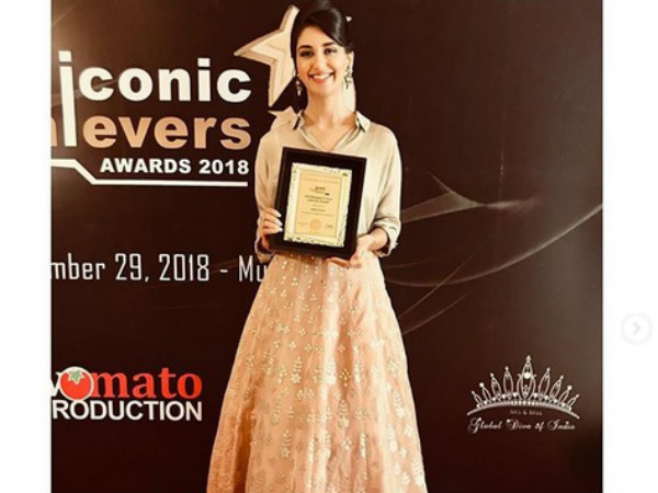 Nikita Dutta Wins ‘Best Emerging TV Actor Of The Year Award’