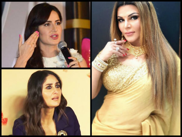 Rakhi Sawant Drags Kareena & Katrina Rakhi Sawant Drags Kareena & Katrina