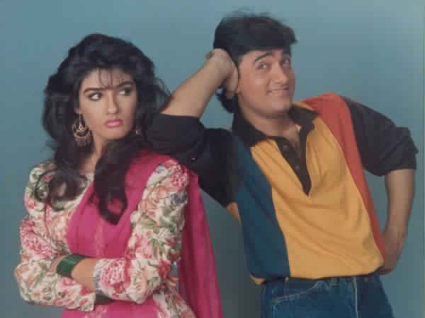 Raveena Tandon With Aamir Khan