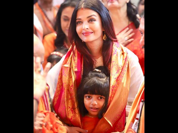 Aishwarya On Covering Aaradhya's Face Aishwarya On Covering Aaradhya's Face