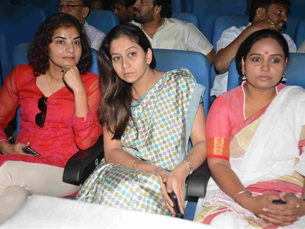 Sudharani,Prema and Sruthi At The Meet