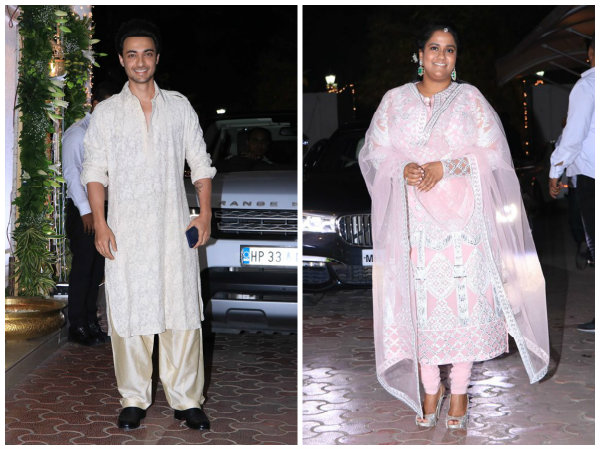 Aayush Sharma & Arpita Khan Aayush Sharma & Arpita Khan