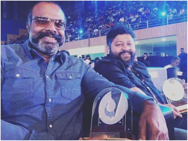 Lijo Jose Pellissery & Chemban Vinod Jose Win Top Honours At IFFI 2018! Lijo Jose Pellissery & Chemban Vinod Jose Win Top Honours At IFFI 2018!