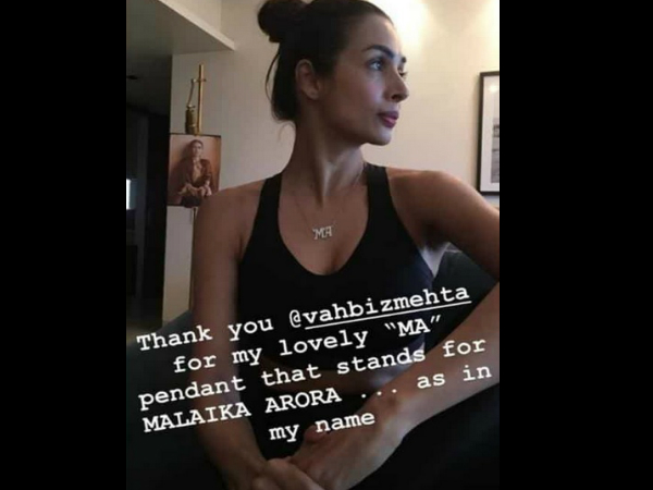 Malaika Reveals The Mystery Behind The Initials