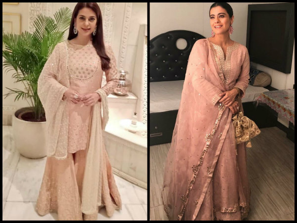 Kajol & Juhi Chawla 
