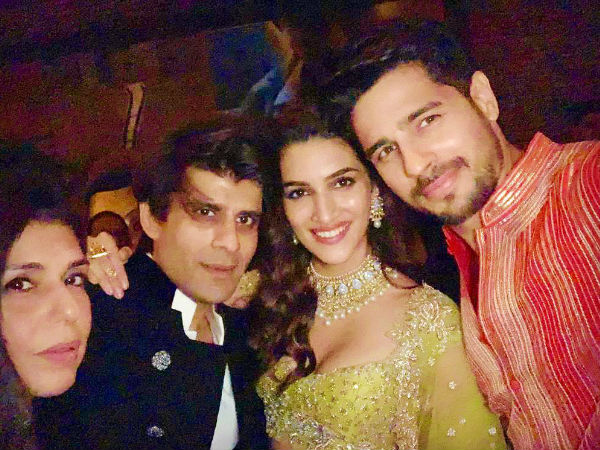 Sid & Kriti In One Frame