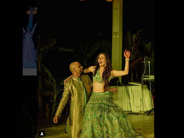 Raghu & Natalie’s Sangeet Picture