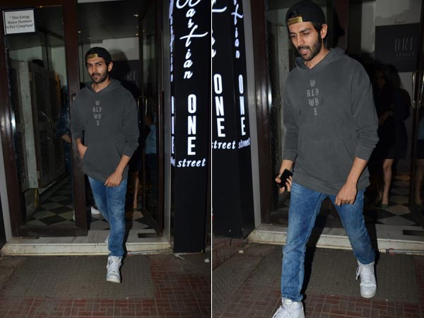 Kartik Aaryan Snapped At Same Restro-Bar