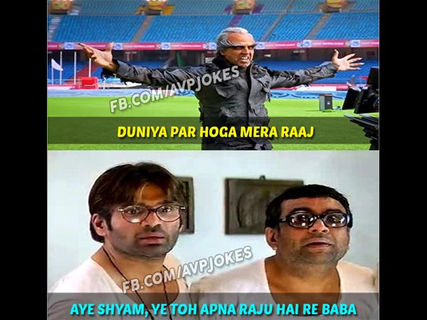 Raju From Hera Pheri Becomes A Crow!
