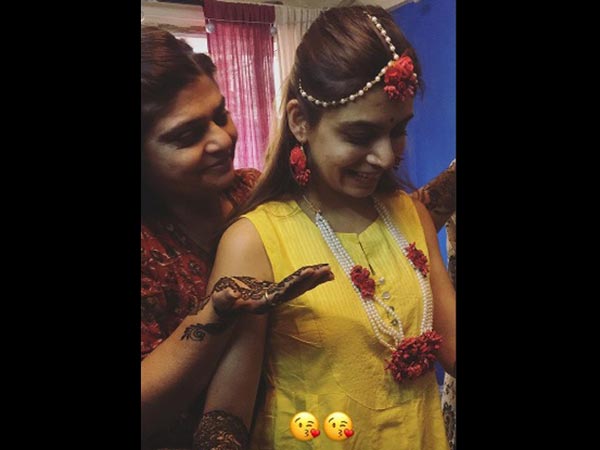 Bharati's Mehendi Ceremony